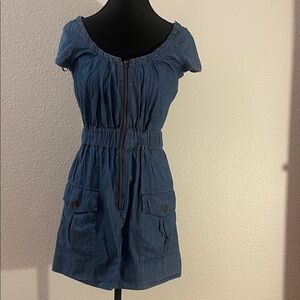 Jessica Simpson Denim Blue Dress